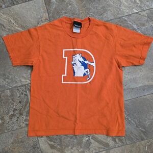 Reebok Orange Youth L Denver Broncos‎ Short Sleeve Tee NFL